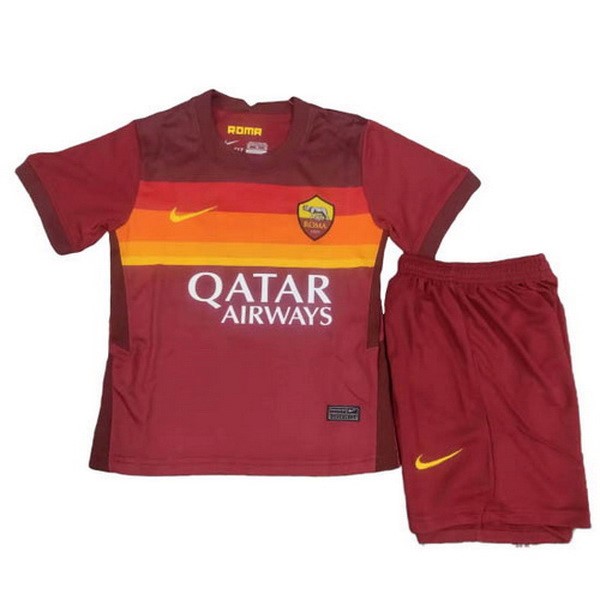 Camiseta AS Roma 1ª Niños 2020-2021 Rojo
